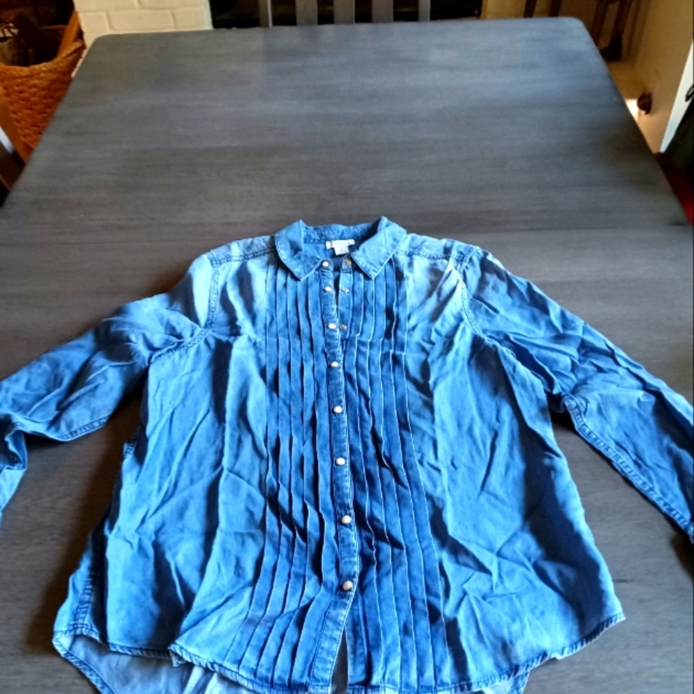 NWOT Sundance Denim Top